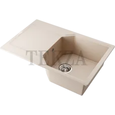 Omoikiri Yonaka 78 Кухонная мойка Artgranit прямоугольная с крылом 4993709 бежевый