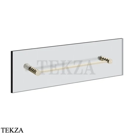Gessi Pelle Tresse Полотенцедержатель для крепления на стекло, 45 см 78613-720, Nickel PVD