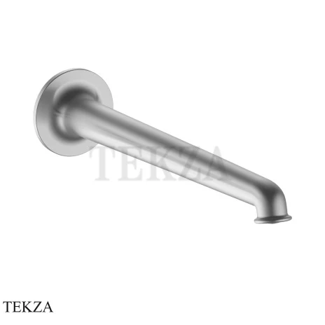 Fantini Flora Излив для раковины 200 на стену 7692Z618, Brushed Steel Look PVD