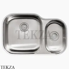Kohler Undertone Мойка для кухни с двумя чашами K-3355-NA, нержавеющая сталь