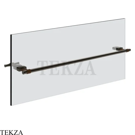 Gessi Jacqueline Полотенцедержатель для крепления на стекло, 60 см 77515-707, black хром Brush