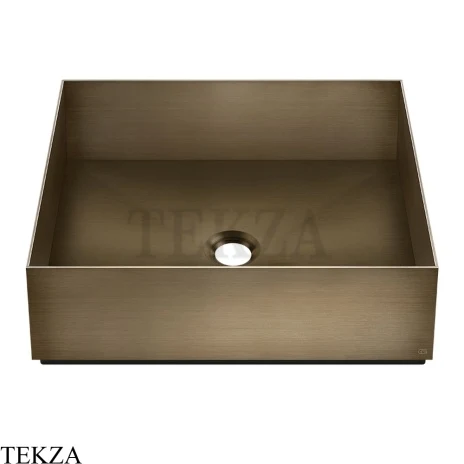 Gessi INGRANAGGIO TOTAL LOOK Умывальник на столешницу 54605-791, Deep Bronze Brushed PVD