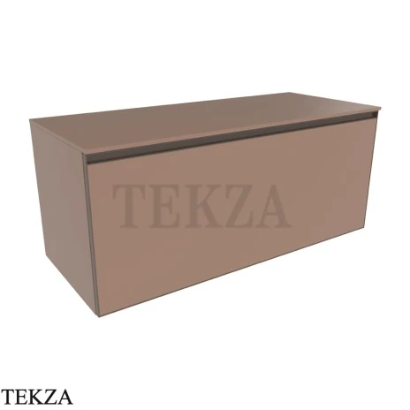 Flaminia Cubika модуль хранения подвесной 120×50×50 см, 1 ящик и внутренний ящик, розовый Cipria матовый