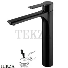 FIMA Carlo Frattini MAST Смеситель для раковины, с донным клапаном, F3131/HNS, черный матовый