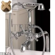 Nicolazzi TEIDE FOUR Смеситель для ванны с душем 1901BZ45, бронза classic