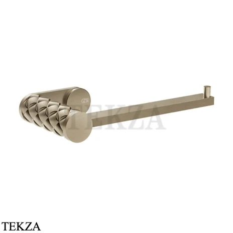 Gessi Pelle Tresse Держатель туалетной бумаги без крышки, 78555-149, Finox Brushed Nickel