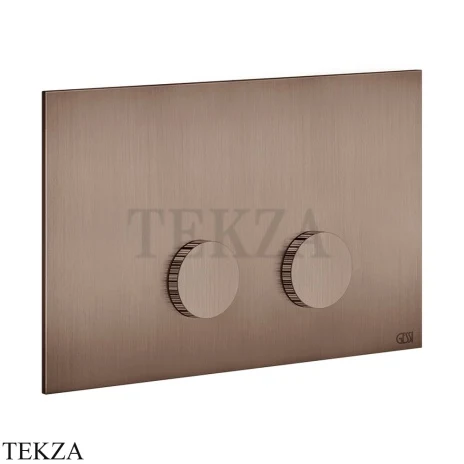 Gessi INGRANAGGIO Клавиша смыва для инсталляции SANIT, Villeroy&Boch 54643-708, медь Brushed