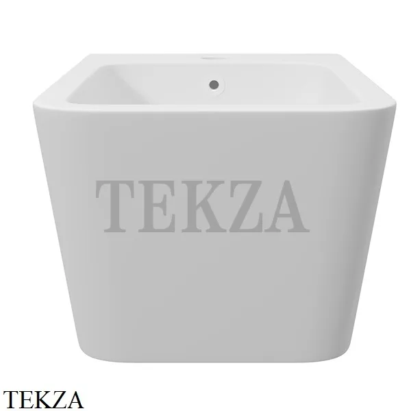 Aqueduto MACIO Биде подвесное, 1 отверстие под смеситель MAC0320 Белый матовый