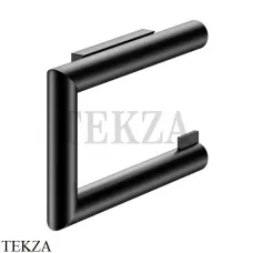 Keuco REVA Держатель туалетной бумаги без крышки 12862370000, черный матовый Keuco REVA Держатель туалетной бумаги без крышки 12862370000, черный матовый