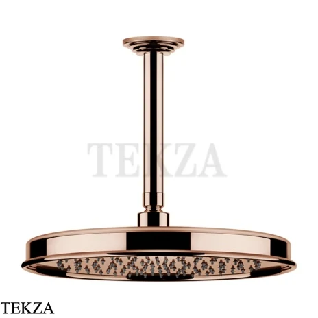 Gessi VENTI20 Верхний душ 300 с потолочным креплением 65153-030, Copper PVD