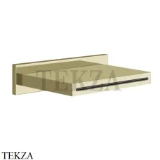 Gessi CASCATA Каскадный излив настенный 20293-710, Brass PVD