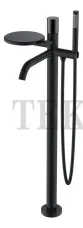 Boheme Stick Смеситель для ванны напольный, комплект Stick 129-BB Black DIAMOND Black