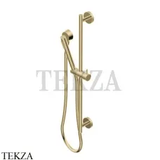 Ritmonio SHOWER Душевой гарнитур на штанге с выводом 74W015 CHX, Brushed Champagne