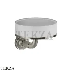 Gessi VENTI20 Мыльница настенная белая 65401-149, Finox Brushed Nickel
