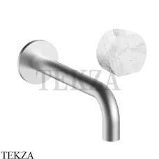 Fantini AF/21 Смеситель для раковины, прогрессивный, внешняя часть 2793A713BCX, Матовая натуральная сталь