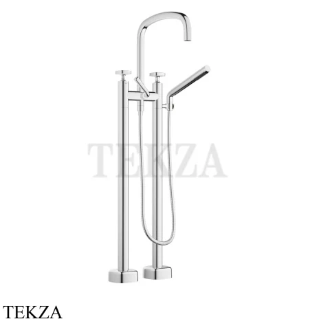 Dornbracht COYA Смеситель для ванны напольный, внешняя часть 25943404-00, хром глянец