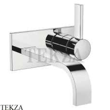 Dornbracht MEM Смеситель для умывальника 20 с панелью, внешняя часть 36864782-00, хром глянец