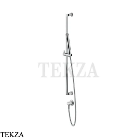 Gessi INCISO SHOWER Душевой гарнитур-штанга с выводом воды 58142-031, хром глянец