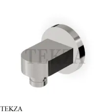 Zucchetti Шланговое подсоединение Z93807.C8, nickel глянец