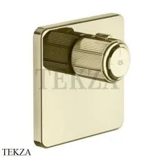 Gessi VENTI20 Термостат для душа, внешняя часть 65316-710, Brass PVD