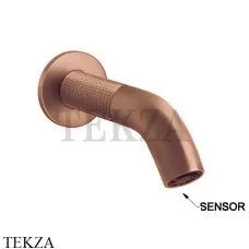 Gessi 316 CESELLO Электронный смеситель, внешняя часть 54414-708, Copper Brushed