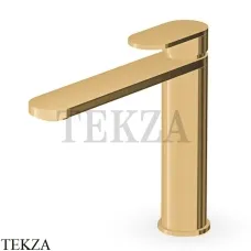 Zucchetti Octo Смеситель для раковины, без гарнитура ZOC566.C41, brushed gold PVD
