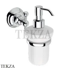 Nicolazzi CLASSICI Дозатор для мыла, керамика белая 1489CR, хром глянец