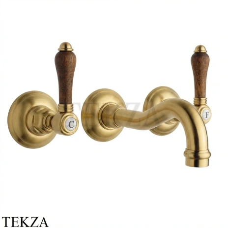 Nicolazzi Forest Смеситель для раковины, внешняя часть, 1477EXTOS79, Brushed brass