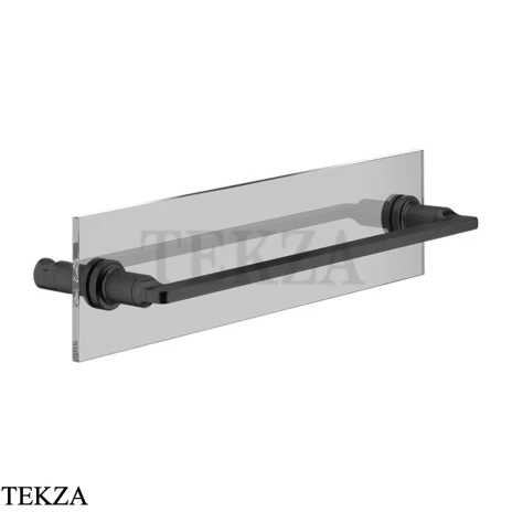 Gessi INCISO accessories Полотенцедержатель для крепления на стекло, 45 см 58615-187, Aged Bronze