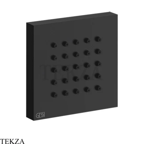 Gessi Rettangolo shower BODY JETS Боковая форсунка 32973-299, Black XL