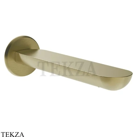 Gessi Perle Излив для ванны настенный 74041-727, шампань Brushed