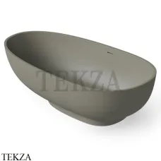 Dea Design Modern Ванна отдельностоящая овоидной формы 180x94 Solid Surface DD8616 1800 4, Light Grey №4