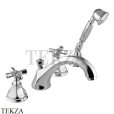 Nicolazzi TEIDE FOUR Смеситель на борт ванны с душем 1904CR45, хром