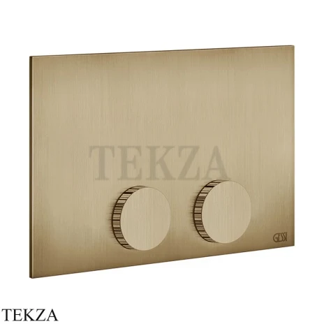 Gessi INGRANAGGIO Клавиша смыва для инсталляции TECE, TeceProfil, TeceBox 54641-726, бронза Brushed