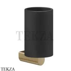 Gessi RILIEVO Стакан настенный, композит черный 59508-726, Warm Bronze Br Gessi RILIEVO Стакан настенный, композит черный 59508-726, Warm Bronze Br