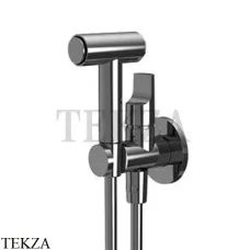 FIMA Carlo Frattini Гигиенический душ, смеситель, шланг 120 см F2320/4CN, Black chrome