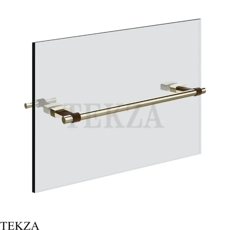 Gessi Jacqueline Полотенцедержатель для крепления на стекло, 30 см 77511-720, никель глянец