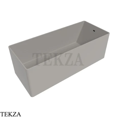 Flaminia Wash ванна отдельностоящая из Pietraluce 170×70×58 см, серый Cenere матовый