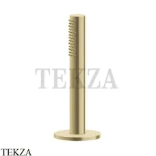 Newform X-Steel 316 Комплект ручного душа на борт ванны 69693X.59.098, PVD Brushed pale gold