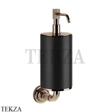 Gessi VENTI20 Дозатор для жидкого мыла настенный черный 65414-030, Copper глянец