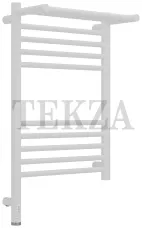 Сунержа Богема 3.1 Полотенцесушитель электрический с полкой 600х400 МЭМ левый 30-6006-6040, Матовый белый