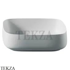 ArtCeram COGNAC Quadro 55 Раковина накладная COL008 01 34, белый глянцевый