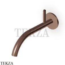 Zucchetti Isy22 Смеситель для раковины 220 прогрессивный, внешняя часть ZIS2816.P21, brushed chocolate PVD