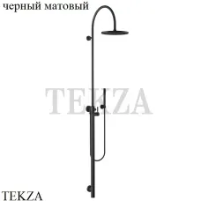 Dornbracht Meta Стойка душевая с однорычажным смесителем (без ручного душа) 26024661-33, черный матовый