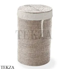 Decor Walther BASKET WB SMALL Корзина для белья с крышкой 0936591, ротанг светлый