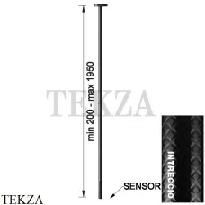 Gessi 316 INTRECCIO Потолочный электронный смеситель под размер 54126-299, Black XL