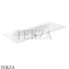 KEUCO PLAN Раковина на тумбу 120, с 1х2 отверстиями под смеситель 32980311202, белый глянец
