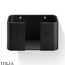 Decor Walther Stone Black WPTB Настенный контейнер для бумажных полотенец 0974265, черный матовый-stainless steel