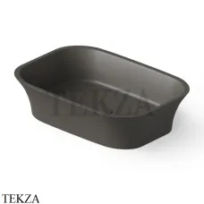 Dea Design Washbasins Раковина настольная 55х38 Solid Surface DD9030 550 5, Graphite №5