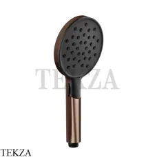 Gessi Shower Душевая лейка 3-х позиционная с черным диском 47350-845, Dark Bronze
